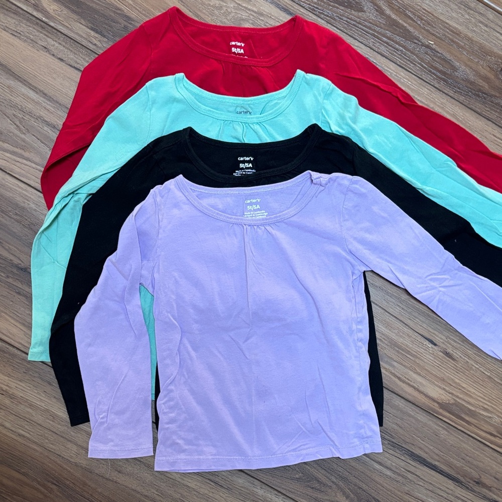Carters Long Sleeve Tees Set